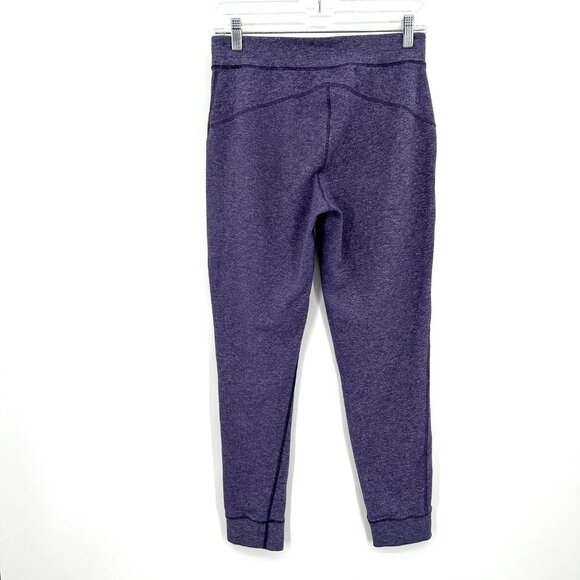 IVIVVA By Lululemon Set To Go Heather Purple Athletic Jogger Pants Size 14 - Picture 2 of 7
